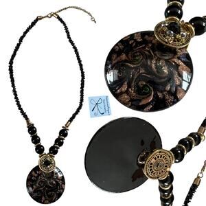 Unbranded Beaded Lightweight Statement Necklace